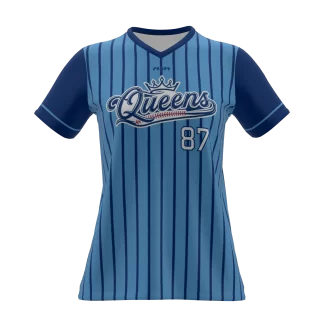Women's Short-Sleeved Baseball Jersey